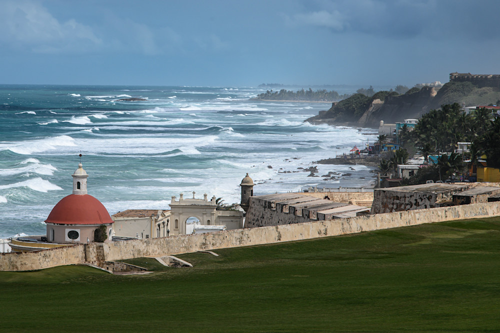 Coastal Fortress View Photography Art | Steve Rizzi Photography
