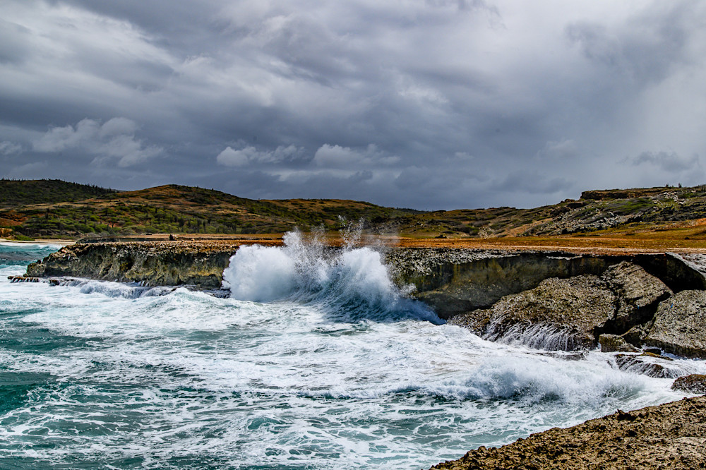 Cliffside Surge Photography Art | Steve Rizzi Photography