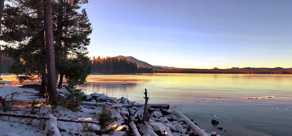 Crane Prairie At Twilight Photography Art | InYourBackyard