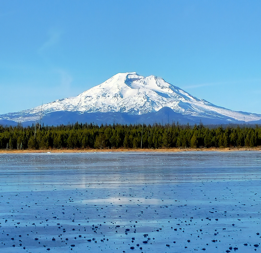 South Sister From Crane Prairie Photography Art | InYourBackyard