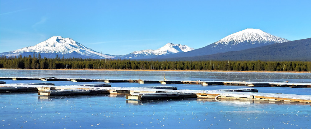 Bachelor And Sisters From The Boat Docks   Crane Prairie Reservoir Photography Art | InYourBackyard