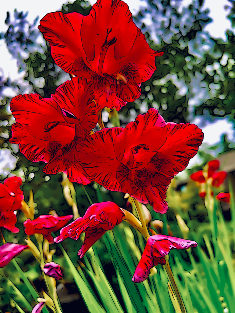 Red Is For Love Art | Cynthia DuVal Creative Studio