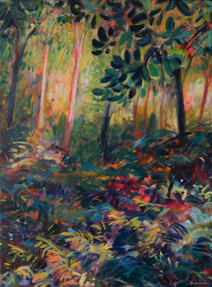 The Healing Power Of Nature's Embrace Art | Olga Dziemidowicz Art