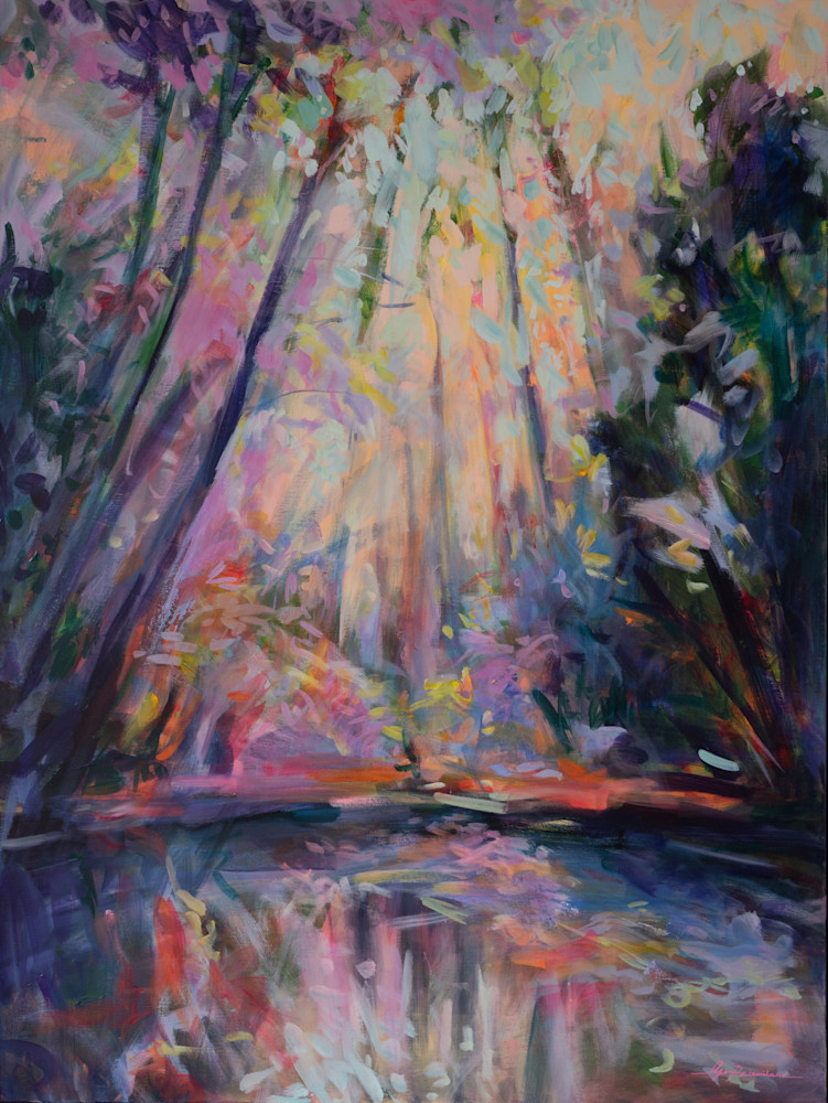 Misty Reflections, Mirrors Of The Soul Art | Olga Dziemidowicz Art