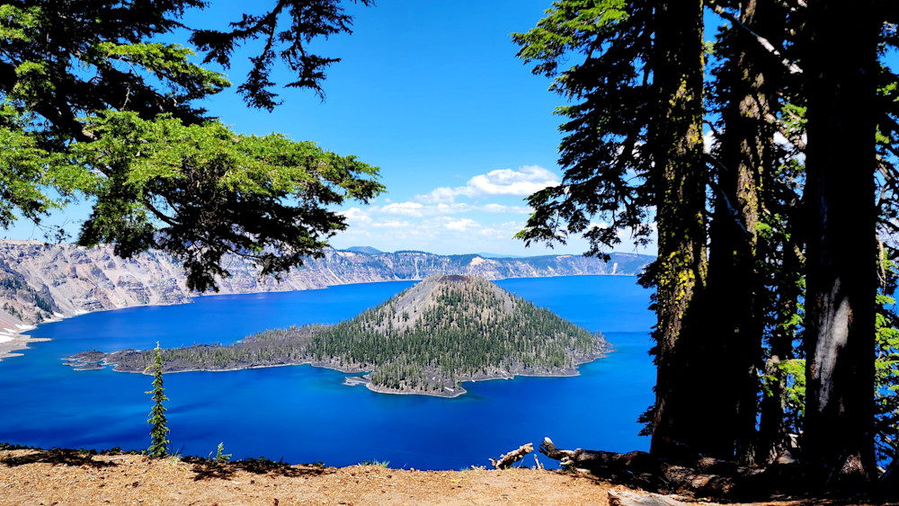 Wizard Island In The Crater Photography Art | InYourBackyard