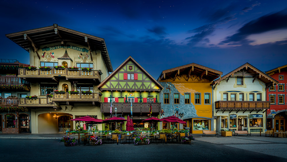 Bavarian Village of Leavenworth in WA