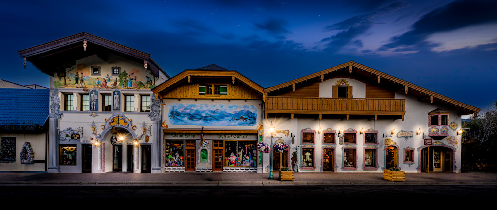 Dusk in Leavenworth, Washington