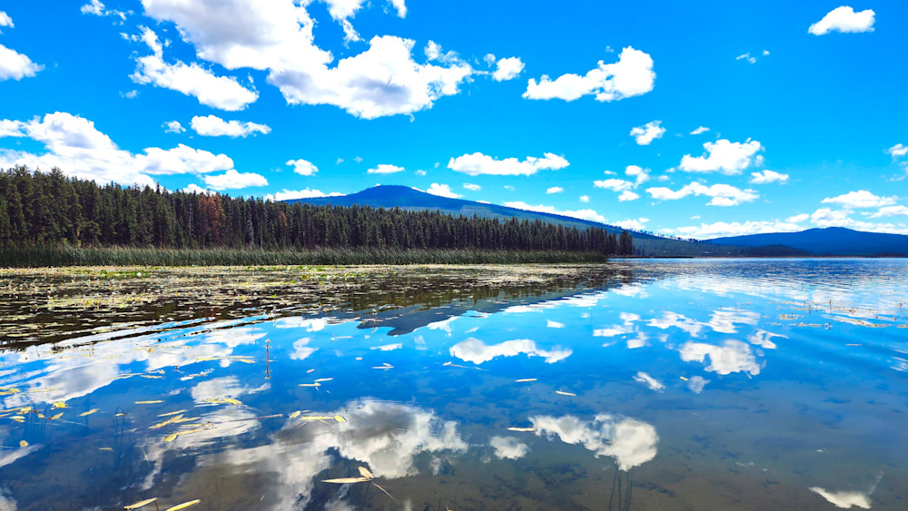 Cloud Reflections   Davis Lake Photography Art | InYourBackyard