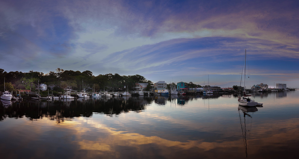 Southport Pier Panorama at Sunrise – Reflections on the Water