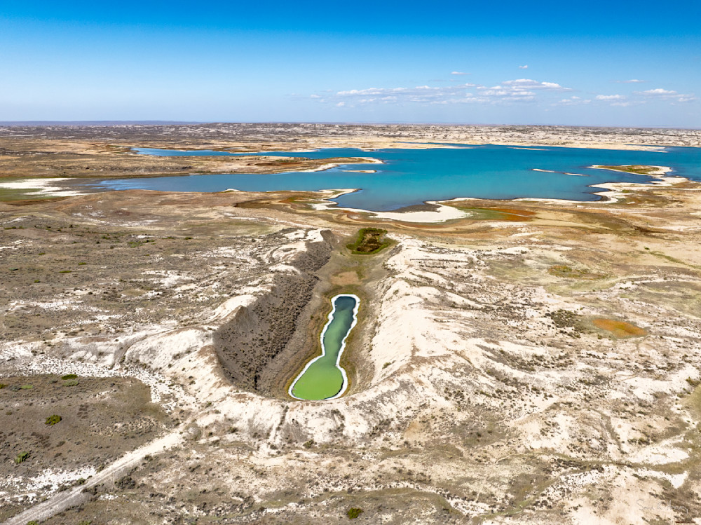 Pre Gondola Test Site | Fort Peck Lake Photography Art | Sean R. Heavey