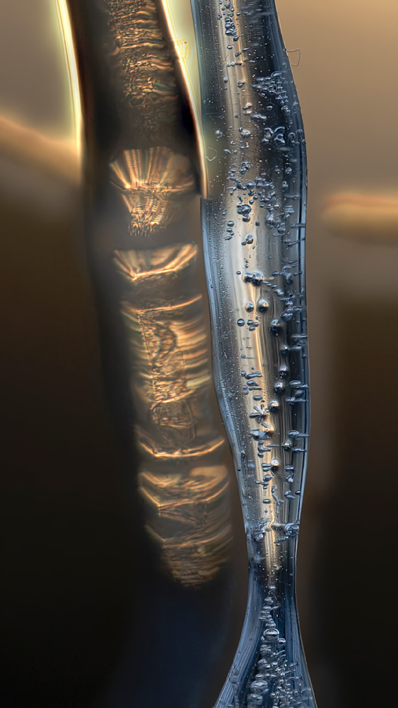 Axial Light VI – abstract ice photography