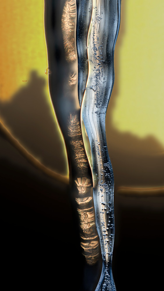 Axial Light IV – abstract ice photography