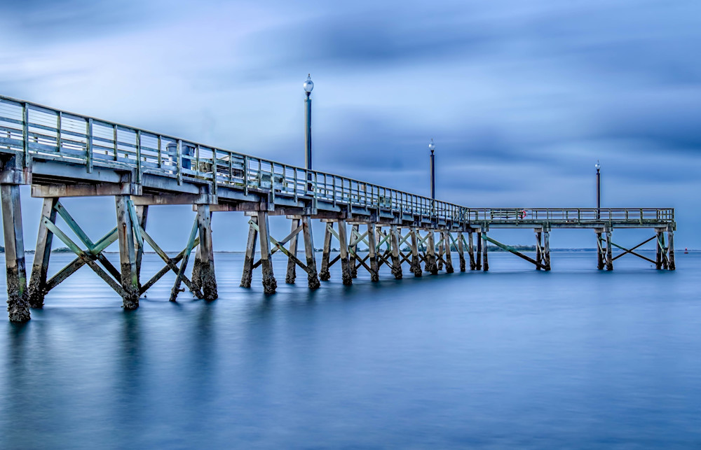 Southport Pier at Blue Hour – Long Exposure Serenity