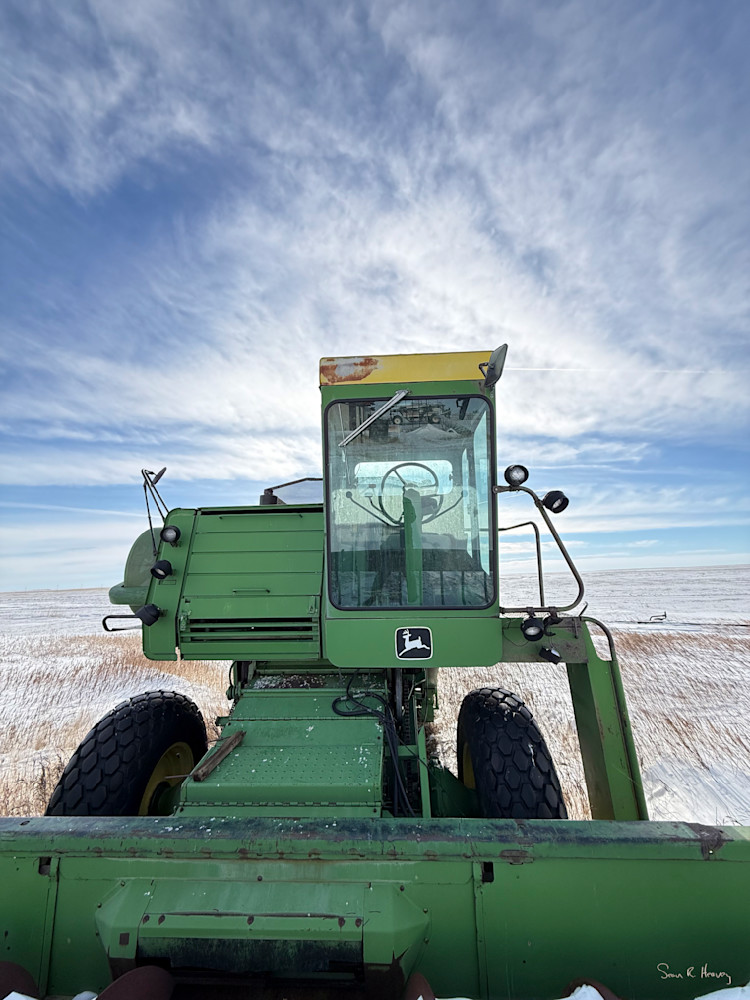 Green Machine Under A Moving Sky Photography Art | Sean R. Heavey