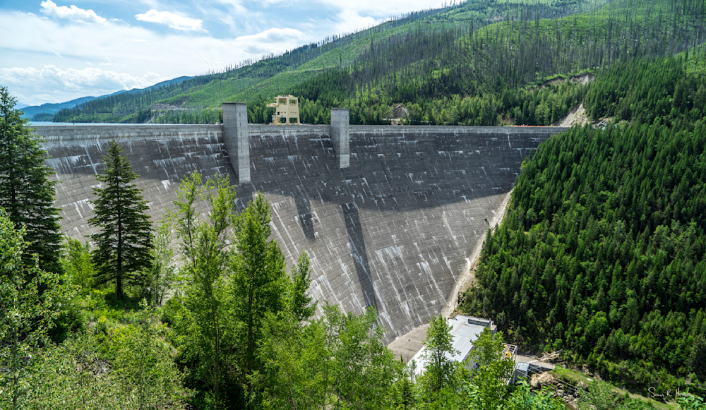 Hungry Horse Dam and Reservoir