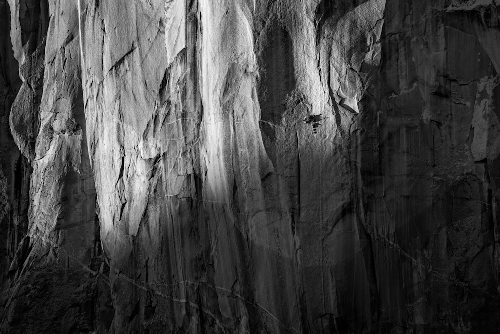 Low Angle Light on El Capitan - Yosemite Valley