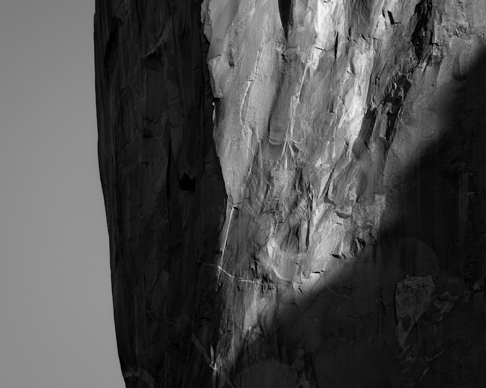 Granite Textures of El Capitan - Yosemite National Park