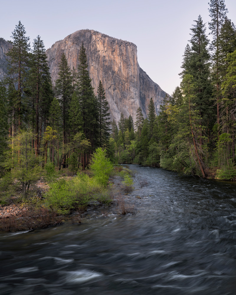 El Capitan and Merced River - Yosemite Valley