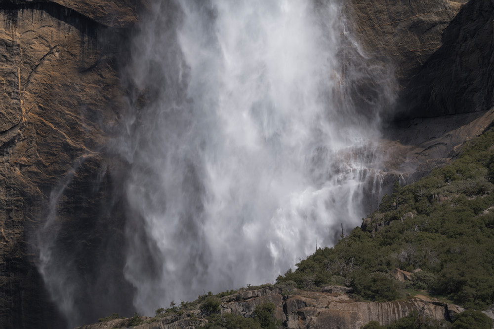 Upper Yosemite Fall Impact - Yosemite Valley