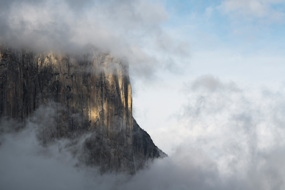 Receding Storm over El Capitan - Yosemite Valley