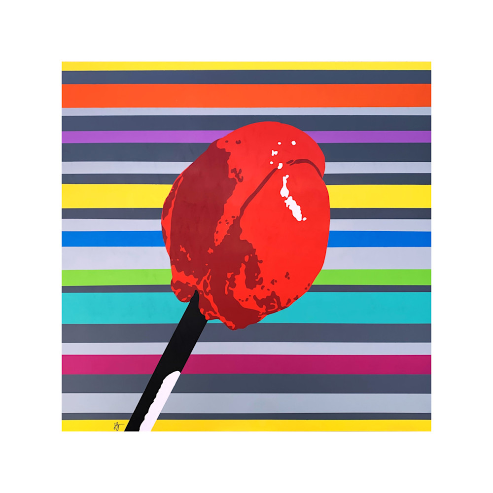 Sugar High Fine Art Print | Colorful Contemporary Wall Art by Jon Savage