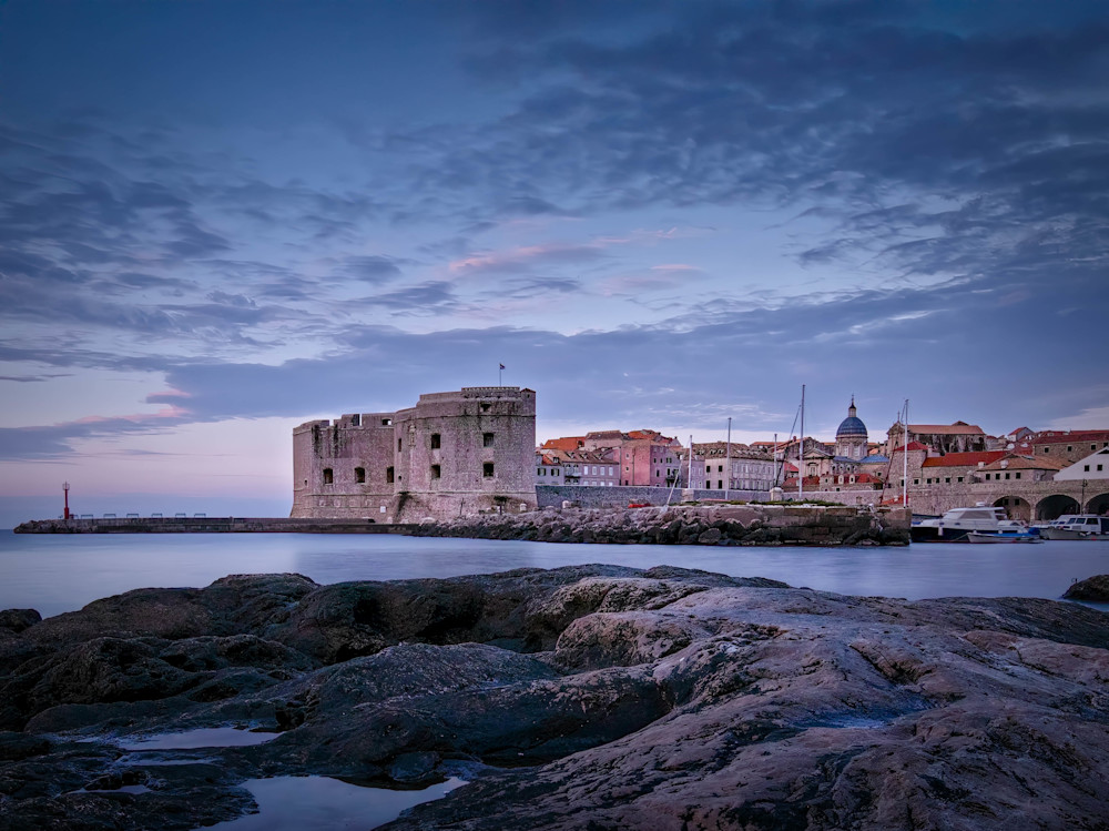 Dubrovnik Old Town Dawn Adriatic Sea Historic Walls Dan Dolak Photography Art | 910photography