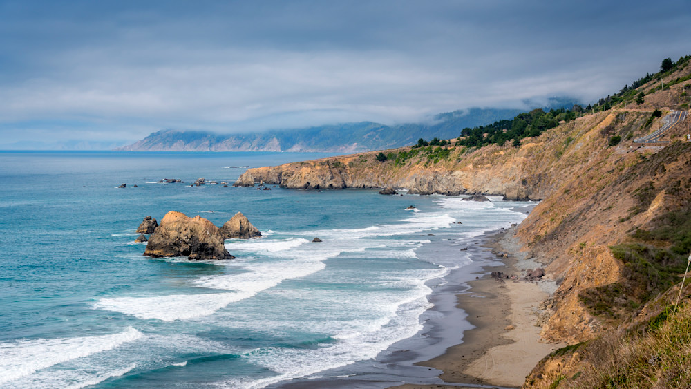 View of the California Coast at Bruhel Point