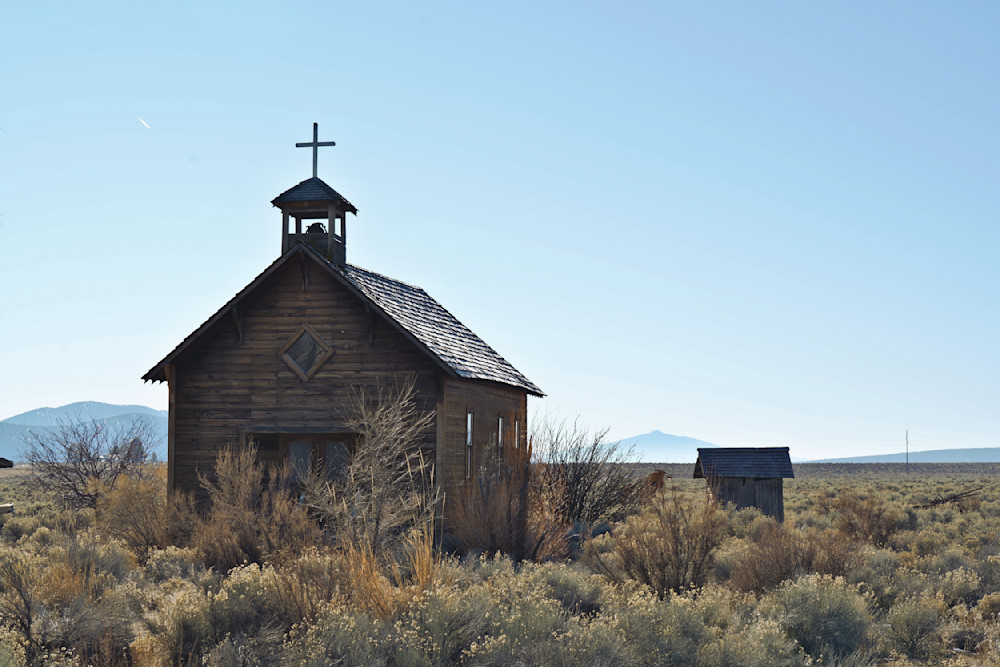 Chapel At Fort Rock Photography Art | InYourBackyard