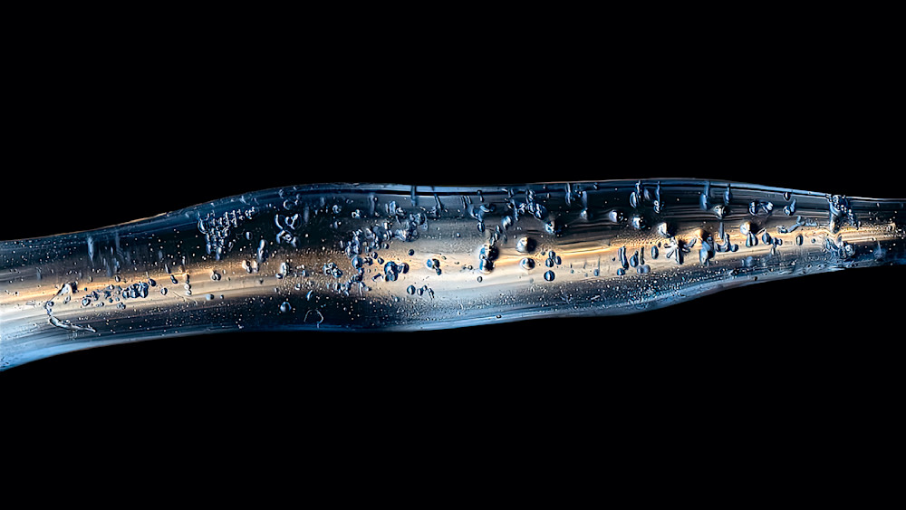 Axial Light II – abstract ice photography