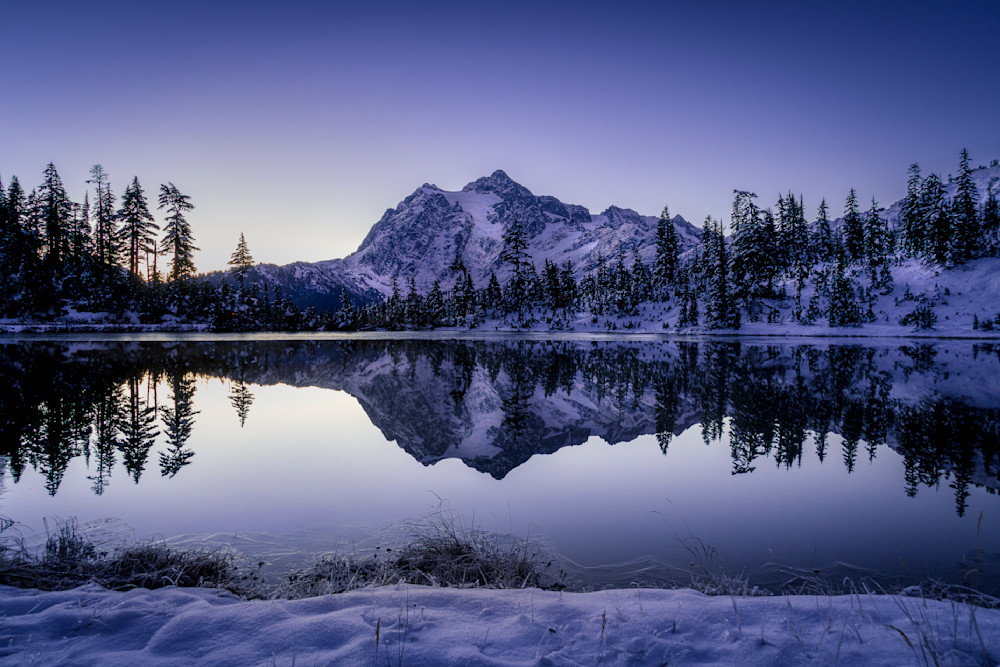 Reflection of Mt. Shuksan