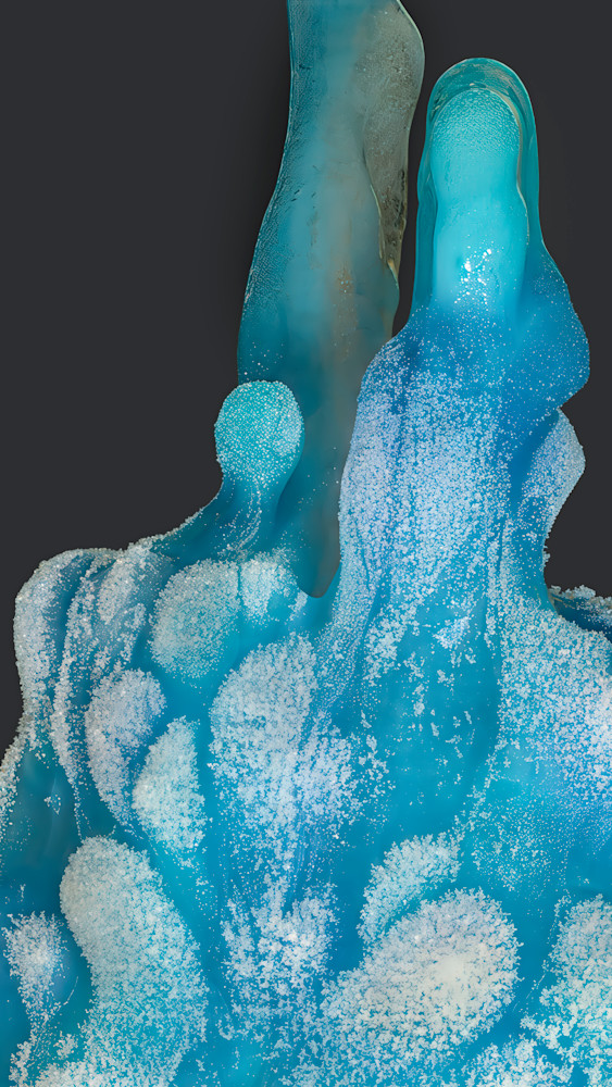 Frozen Terrain – abstract ice photography