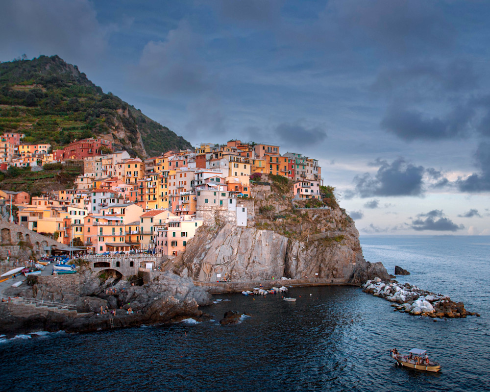 Manarola at Dusk – Cinque Terre Italy | 910Photography