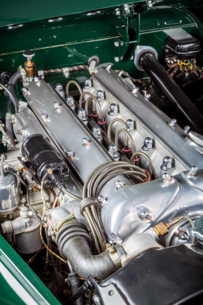 The Heart Of The Xk120 Art | The Frame Gallery