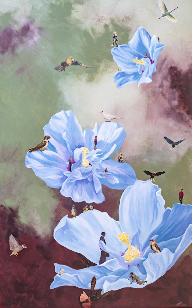 Blue Hibiscus (Step Off)