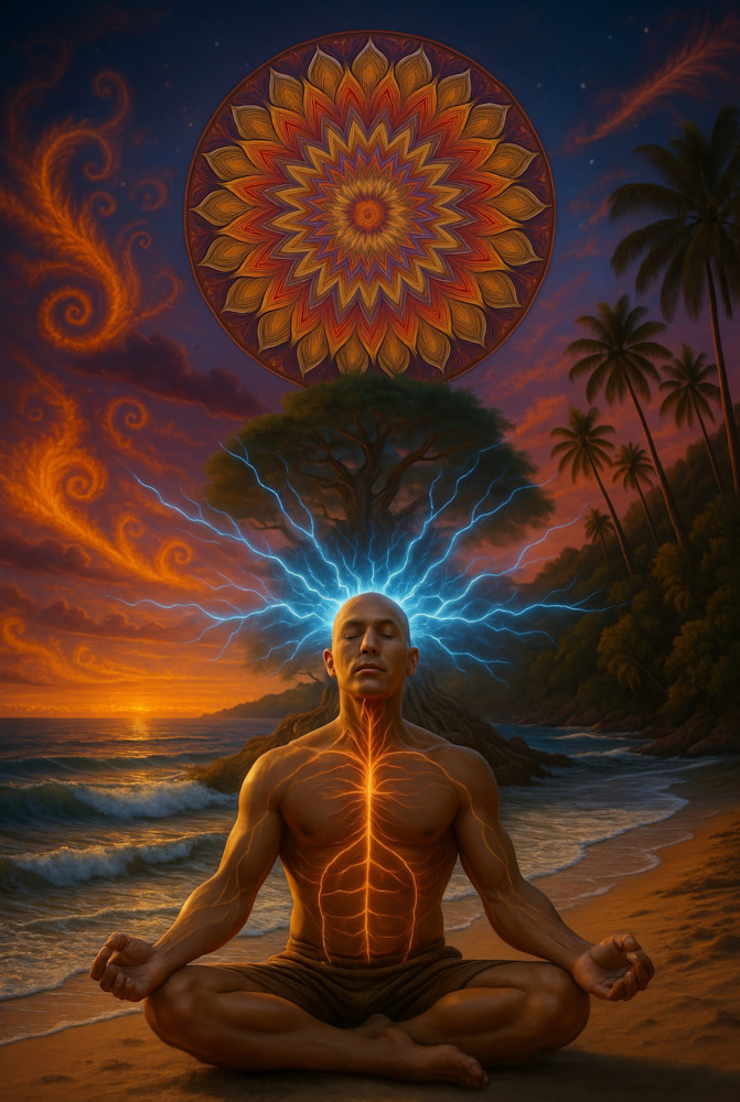 Meditator Art | Eye Ignite