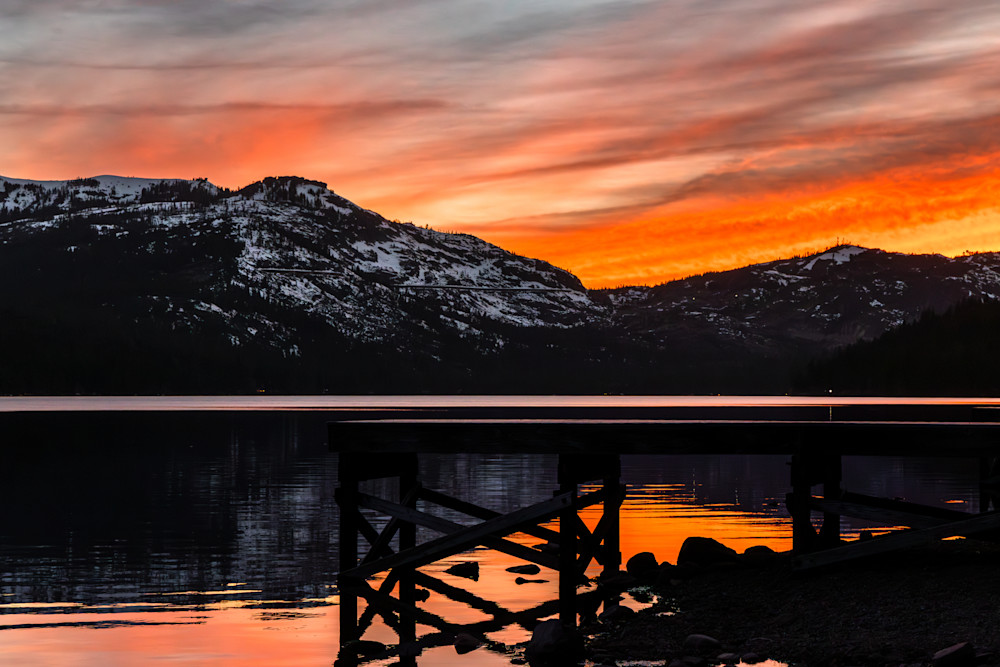 Donner Lake Sunset 88