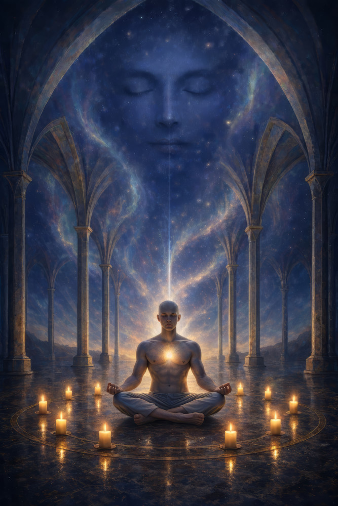 Spiritual Transformation Art Print – The Act of Becoming