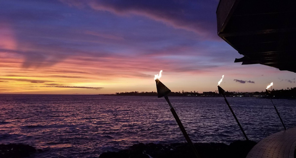 Tikki Torches At Sunset In Hawaii Photography Art | InYourBackyard