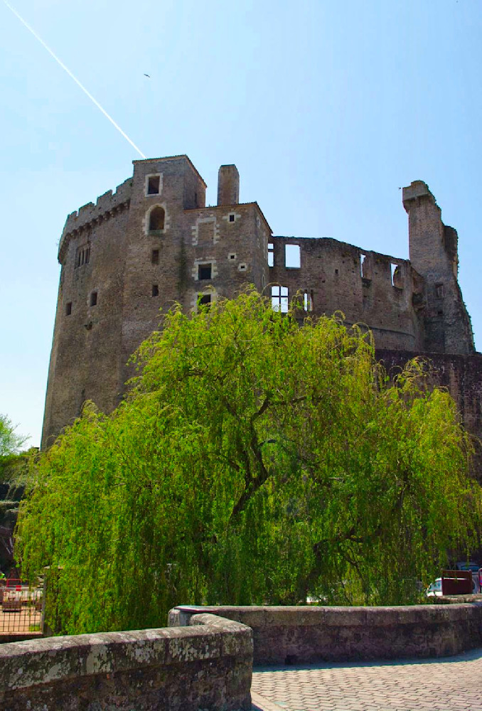 Ruins Of The Château De Clisson In France Photography Art | InYourBackyard