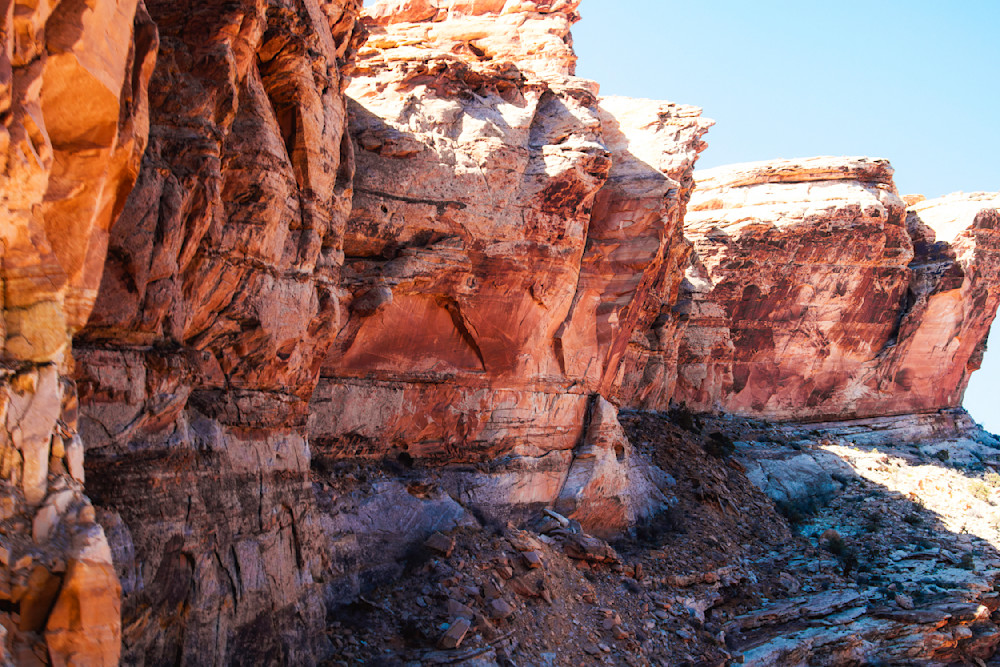 Stories in the Stone – Canyon Wall Fine Art Photography by Janie Lynn