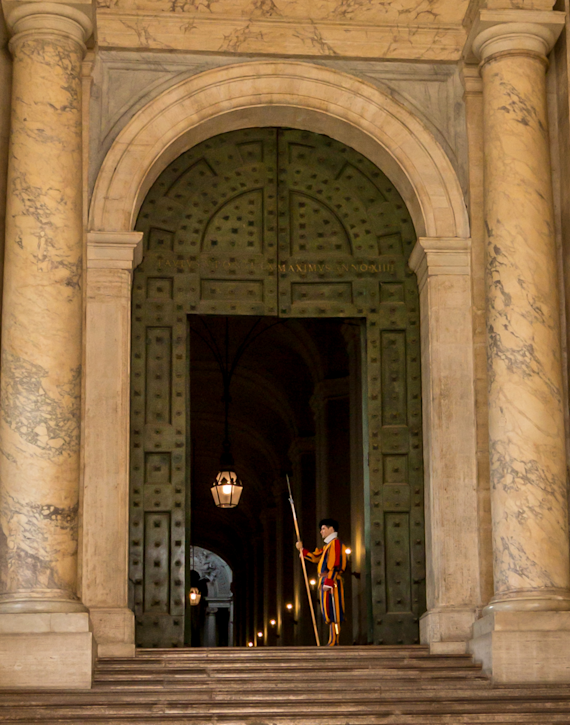 Guarding the Bronze Door: Swiss Guard at the Vatican