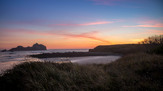 Garth Beach Sunset