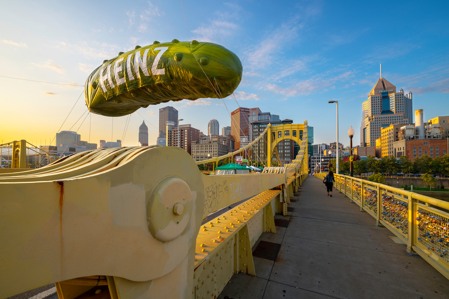 Picklesburgh Pickle Pittsburgh Photo Bridge Picture