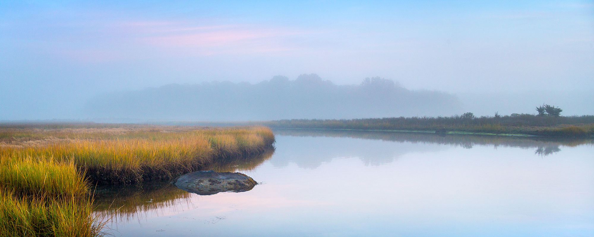 Peaceful Morning At Barn Island Preserve In Stonington Ct