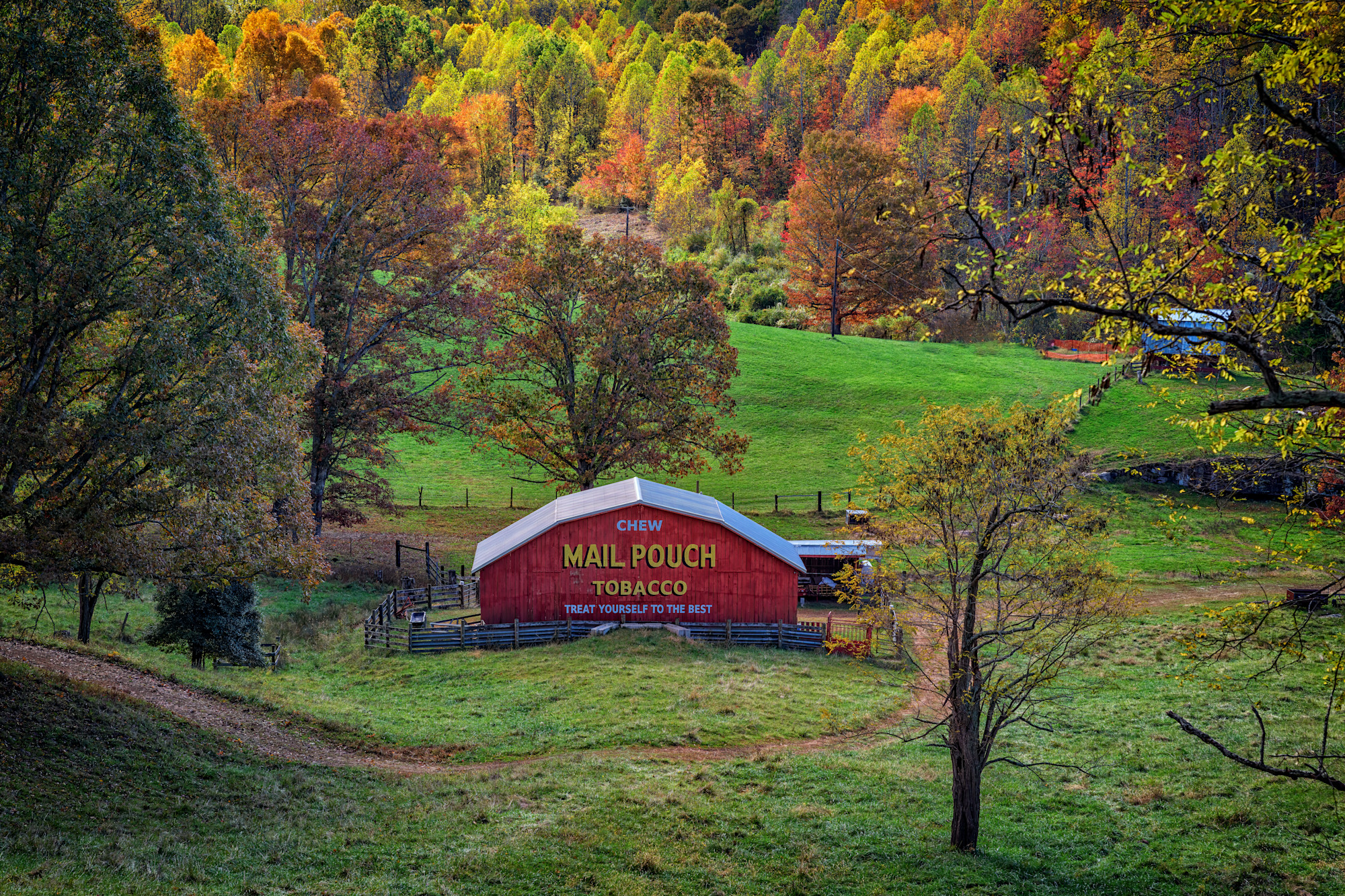 Mail Pouch Tobacco Barn Shop Photography By Rick Berk