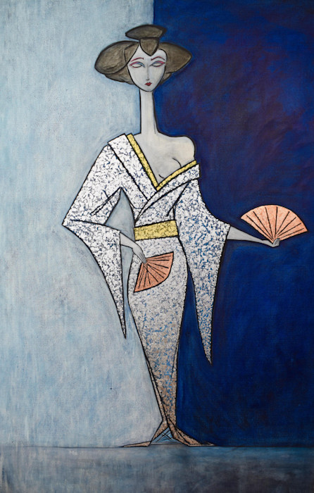 American-maiko-with-fans-painting-paul-zepeda-wet-paint-nyc_jb7lkk