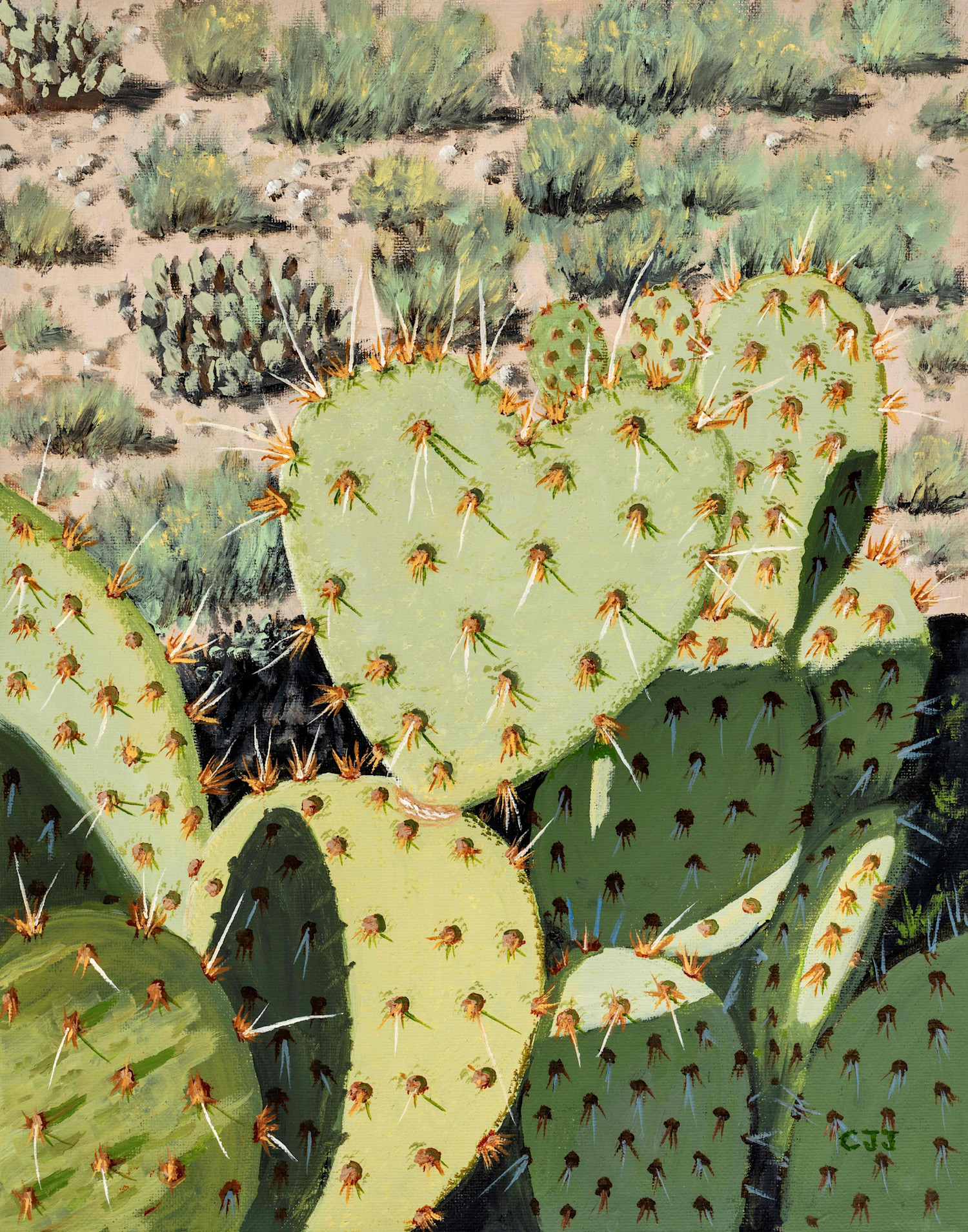 Cactus Love   for Sacred Heart Gallery