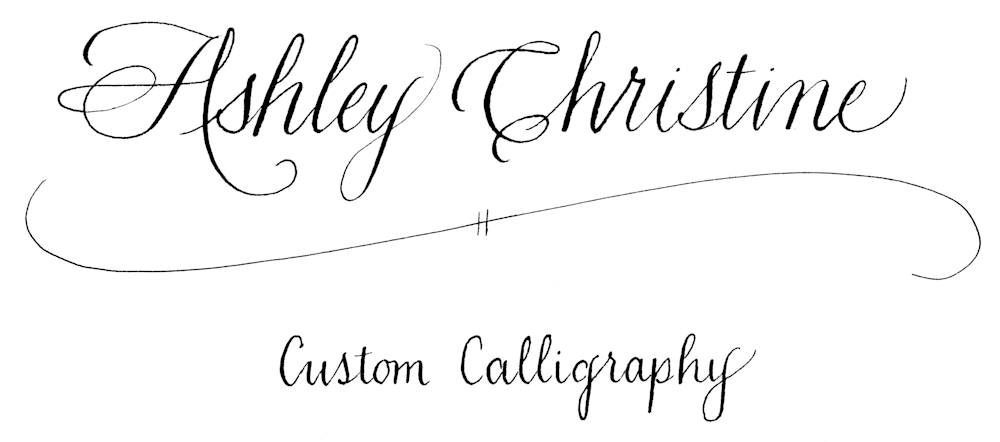 Ashley Christine Calligraphy
