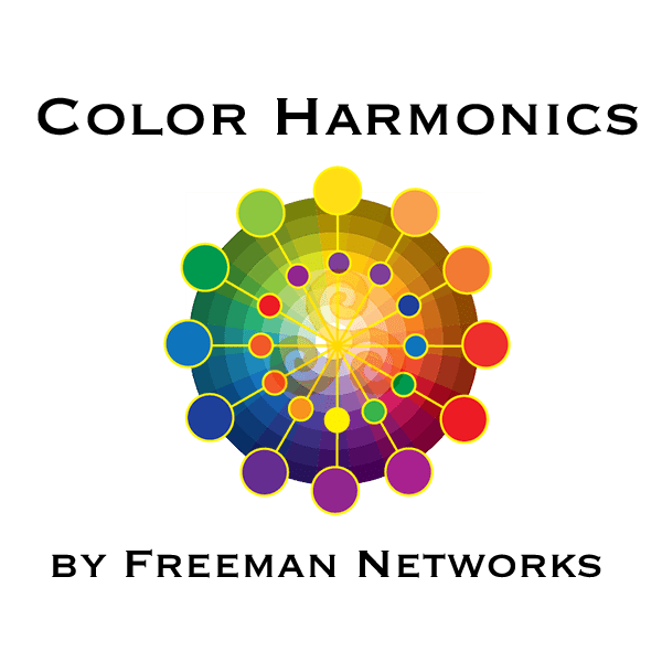Color Harmonics by Freeman Networks
