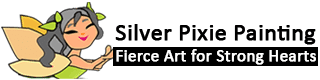 Silver Pixie Painting